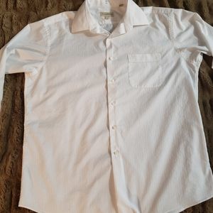 TOMMY BAHAMA Men’s Long Sleeve White Stripe Casual